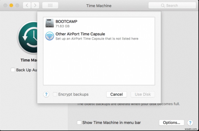 วิธีคืนค่า Mac ด้วย Time Machine