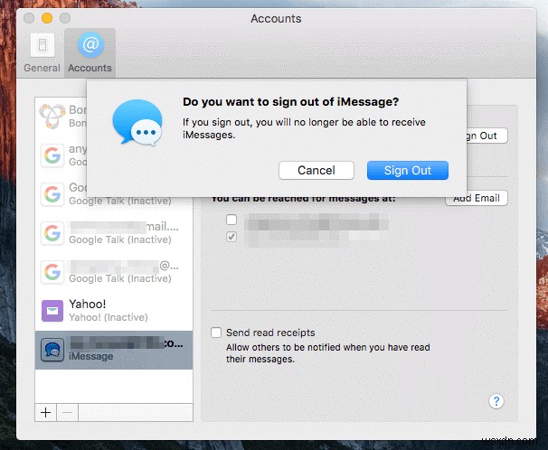 วิธีแก้ไข iMessage ไม่ทำงานบน Mac