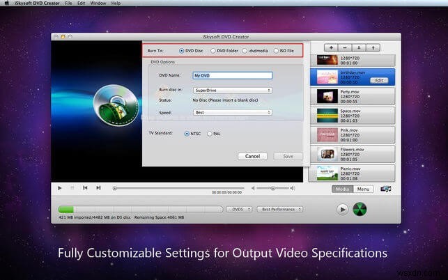 ซอฟต์แวร์เบิร์น DVD สำหรับ Mac ที่ดีที่สุดในปี 2022