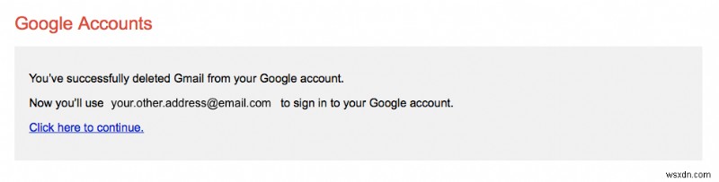 วิธีลบบัญชี Gmail ของคุณ