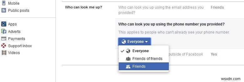 วิธีซ่อนบัญชี Facebook จากคนแปลกหน้า