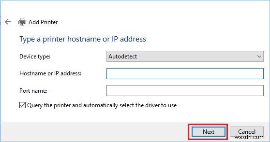 วิธีติดตั้งเครื่องพิมพ์ผ่านที่อยู่ IP ใน Windows 10