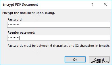 วิธีสร้างไฟล์ PDF ที่ป้องกันด้วยรหัสผ่าน