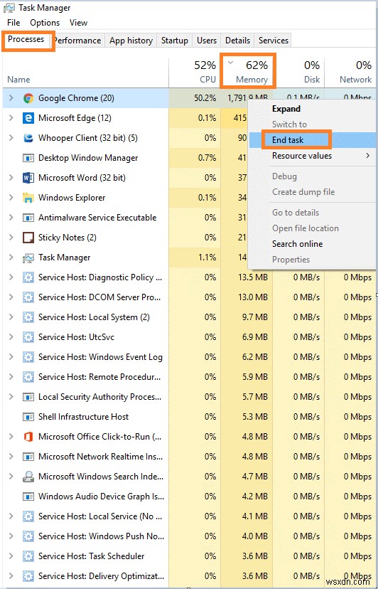 วิธีแก้ไข “คอมพิวเตอร์ของคุณมีหน่วยความจำเหลือน้อย” ใน Windows 10