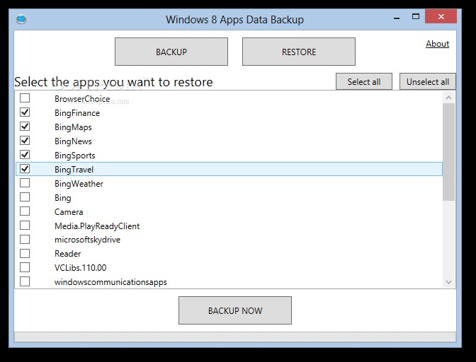 จะสำรองและกู้คืนข้อมูลแอปใน Windows 8 ได้อย่างไร