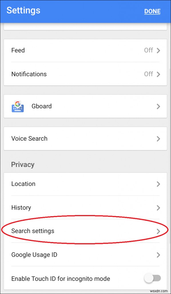 การบล็อกผลลัพธ์ที่โจ่งแจ้งใน Google โดยใช้ SafeSearch