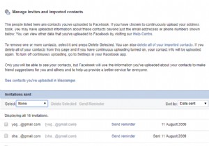 วิธีลบรายชื่อผู้ติดต่อทางโทรศัพท์ที่ Facebook มี