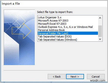 วิธีจัดการไฟล์ PST ใน Microsoft Outlook