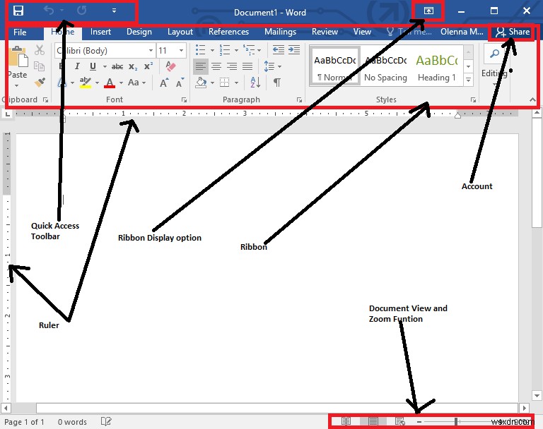 วิธีฝึก MS Word ระดับเริ่มต้นจนถึงระดับสูง ตอนที่ 1