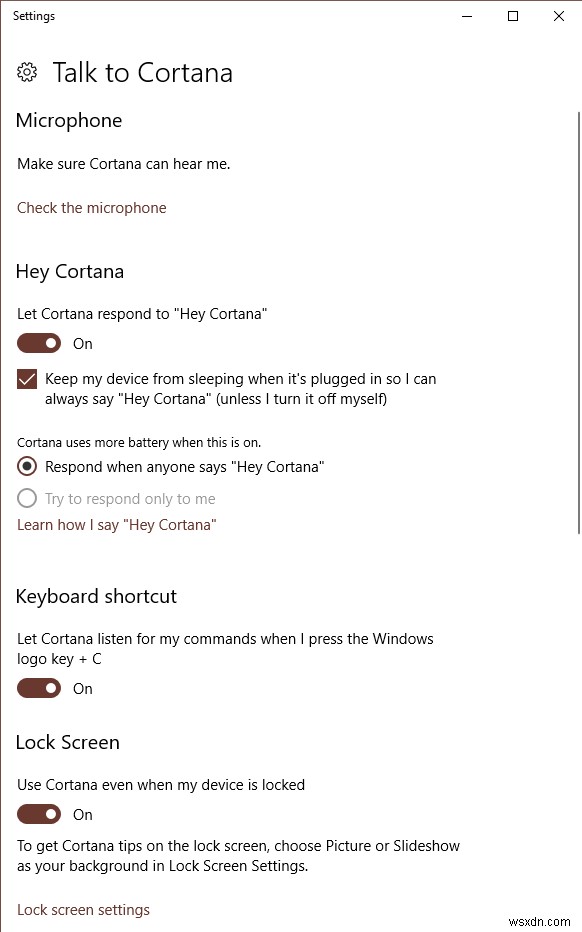 วิธีแก้ไขปัญหาเกี่ยวกับ Cortana