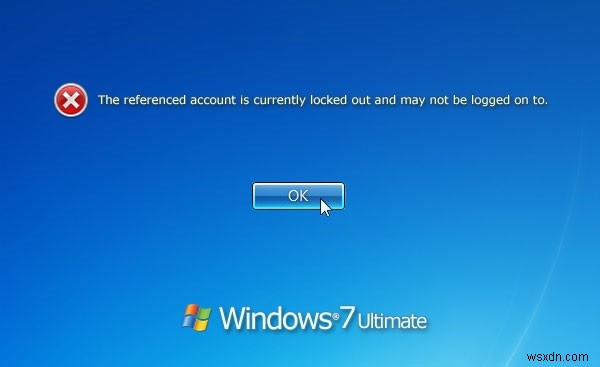 สิ่งที่ต้องทำเมื่อบัญชีผู้ดูแลระบบ Windows 7 ล็อกไม่ได้