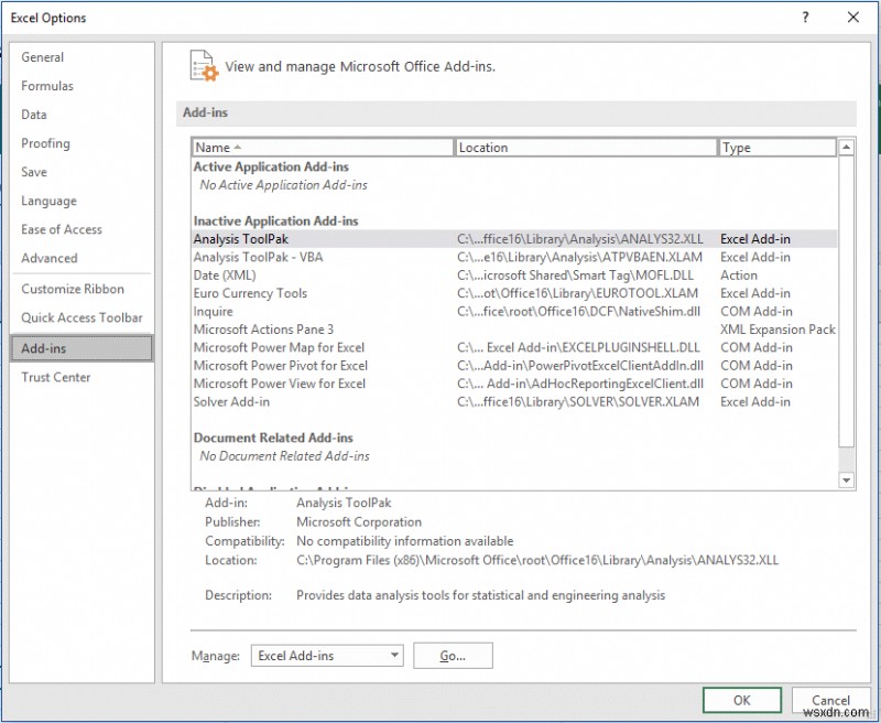 วิธีแก้ไข:Excel 2016 เปิดว่างเปล่า