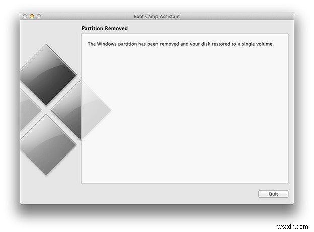 วิธีลบพาร์ติชัน Windows Boot Camp ออกจาก Mac ของคุณ