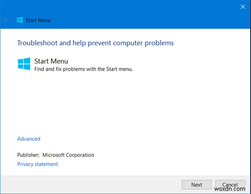 วิธีแก้ไขเมนูเริ่มของ Windows 10 ไม่ทำงาน