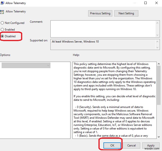 วิธีแก้ปัญหาการใช้งาน Microsoft Compatibility Telemetry High Disk ใน Windows 10