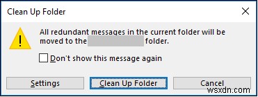 MS Outlook:เครื่องมือล้างข้อมูลการสนทนาเพื่อจัดระเบียบอีเมลของคุณ