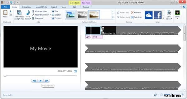 เคล็ดลับและกลเม็ดพื้นฐานบางประการเพื่อฝึกฝน Windows Movie Maker อย่างเชี่ยวชาญ