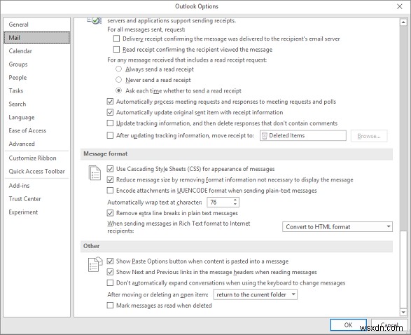 วิธีแสดงจดหมายเป็นข้อความธรรมดาใน Outlook