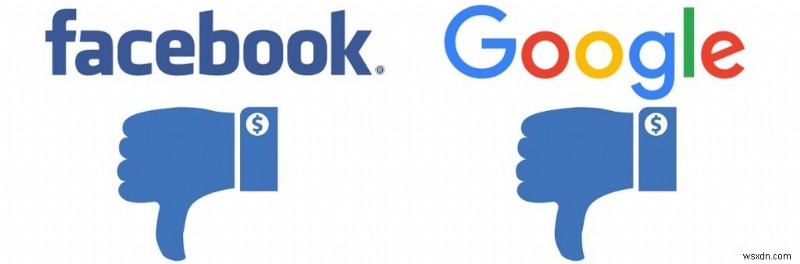 มีคนขโมยของจาก Google และ Facebook และเป็นการประชดประชันที่ตีกลับ