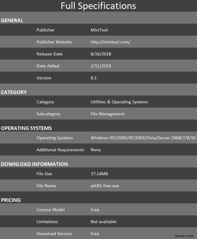 Wise Data Recovery:สุดยอดเครื่องมือกู้คืนข้อมูลสำหรับไฟล์ทั้งหมด!