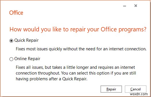 วิธีแก้ไขข้อผิดพลาด Outlook 0X800CCC0E บน Windows 10