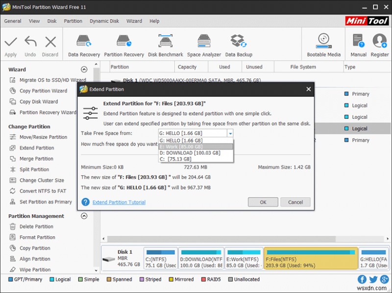 MiniTool Partition Wizard:สุดยอดตัวจัดการพาร์ติชันสำหรับ Windows!