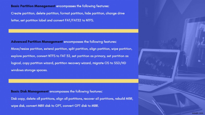 MiniTool Partition Wizard:สุดยอดตัวจัดการพาร์ติชันสำหรับ Windows!