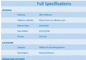 ซอฟต์แวร์สำรองข้อมูล O&O DiskImage สำหรับ Windows:สำรองและกู้คืนระบบปฏิบัติการ/ไฟล์ได้อย่างง่ายดาย!