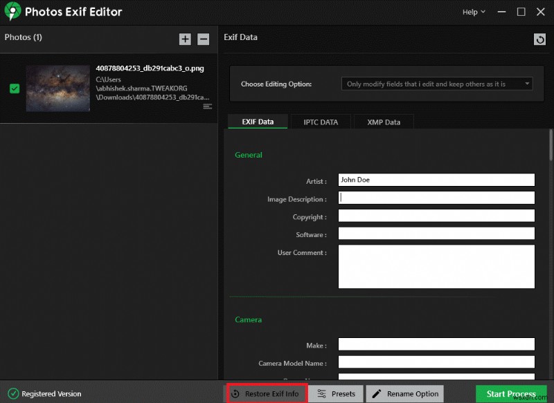 EXIF อันตรายที่คุณควรระวังและจะหลีกเลี่ยงได้อย่างไร