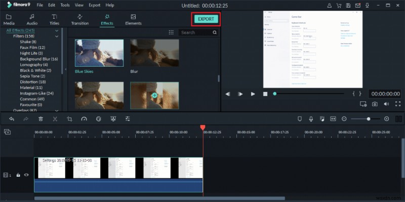 สร้างและแก้ไขวิดีโอด้วย Wondershare Filmora Video Editor