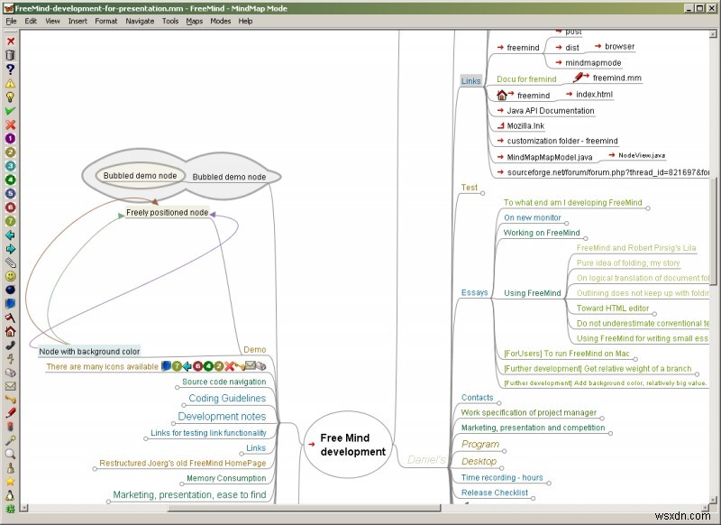 ทุกอย่างเกี่ยวกับ Mind Mapping และซอฟต์แวร์สำหรับ Windows