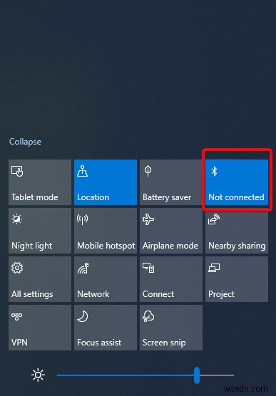 วิธีเชื่อมต่อหูฟังบลูทูธกับคอมพิวเตอร์ผ่าน Windows Action Center