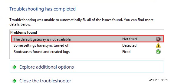 ข้อผิดพลาดของ Windows 10:แก้ไข “เกตเวย์เริ่มต้นไม่พร้อมใช้งาน” แล้ว!
