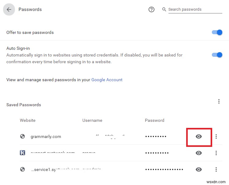 วิธีดูรหัสผ่านที่บันทึกไว้ใน Chrome