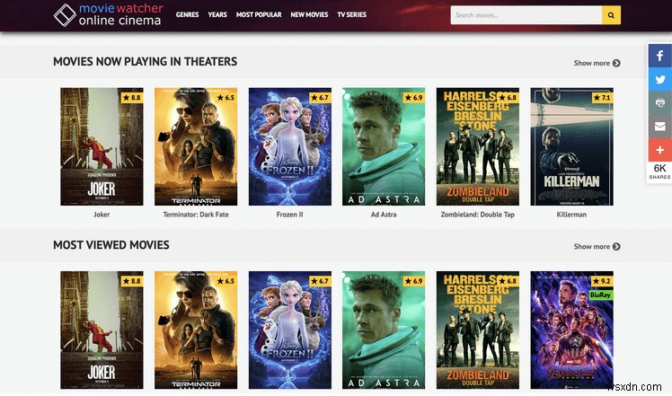 15 ไซต์ทางเลือก Putlocker ในปี 2022 – ดูหนังออนไลน์