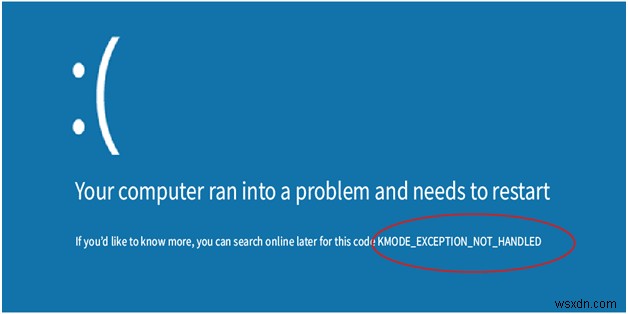 ข้อผิดพลาดข้อยกเว้น Kmode คืออะไร &ฉันจะแก้ไขบน Windows 10 ได้อย่างไร