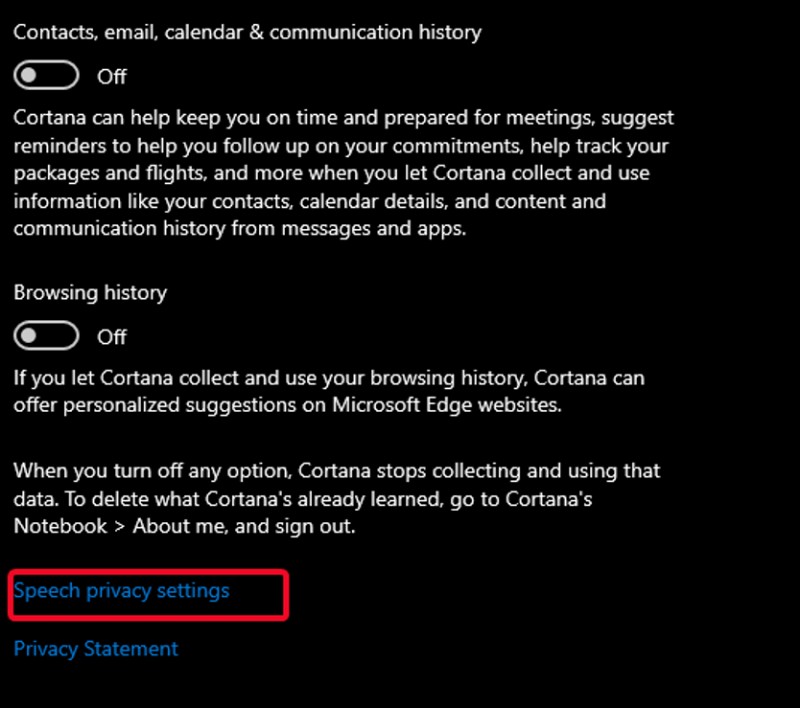 วิธีลบการบันทึกของ Cortana และปิดใช้งาน Cortana จากการบันทึกเสียงของคุณ