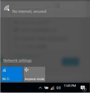วิธีแก้ไขข้อผิดพลาด “ไม่มีอินเทอร์เน็ตที่ปลอดภัย” ใน Windows 10