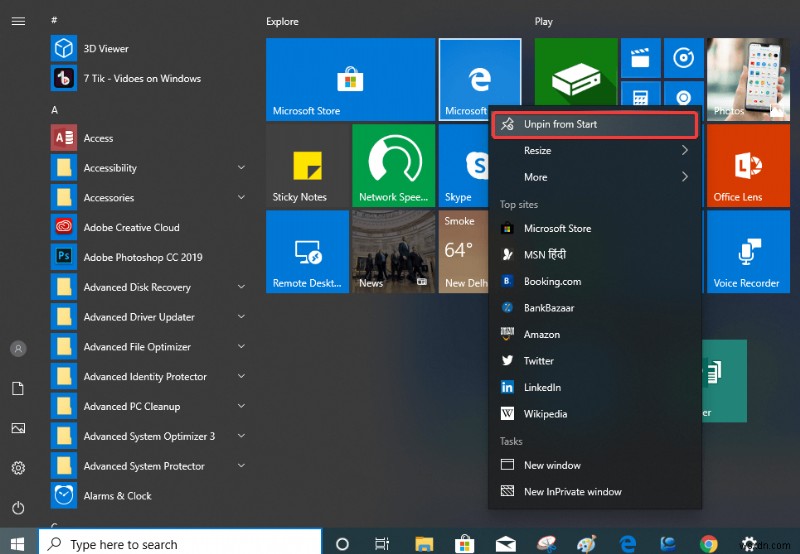 วิธีรับแถบงาน Windows 7 บน Windows 10