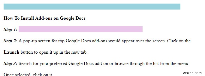 วิธีติดตั้งส่วนเสริมบน Google เอกสาร ส่วนเสริม Google เอกสารใดที่ดีที่สุด