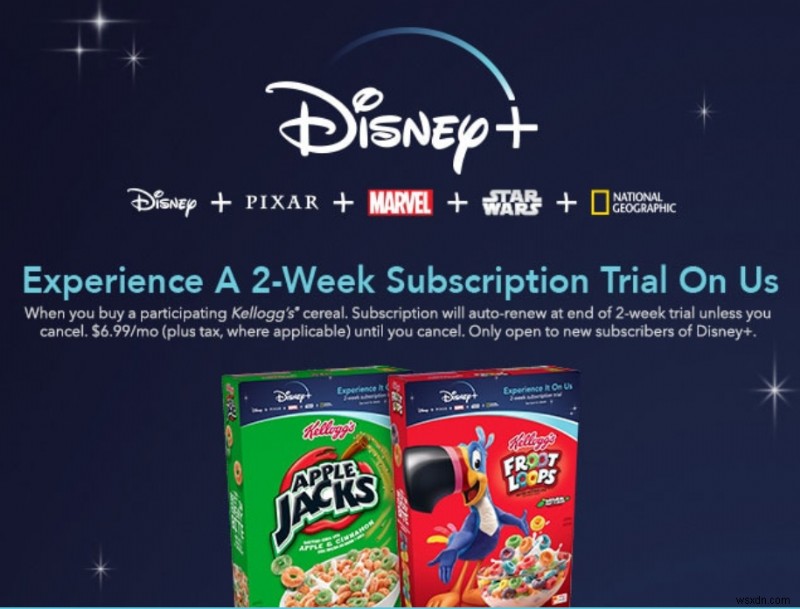 วิธีรับ Disney Plus ฟรี