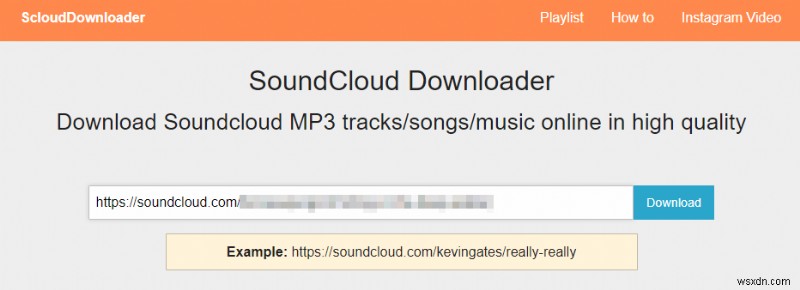 วิธีดาวน์โหลดเพลง SoundCloud