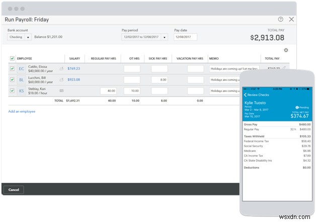 10 ซอฟต์แวร์การจัดการเงินเดือนที่ดีที่สุด:ซอฟต์แวร์ E-Payroll ที่คุณควรใช้