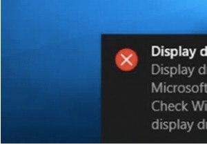 วิธีแก้ไข “โปรแกรมควบคุมการแสดงผลล้มเหลวในการเริ่ม” ใน Windows 10