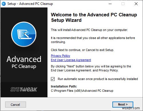 การล้างข้อมูลบนพีซีขั้นสูง – รีวิว Windows PC Cleaner