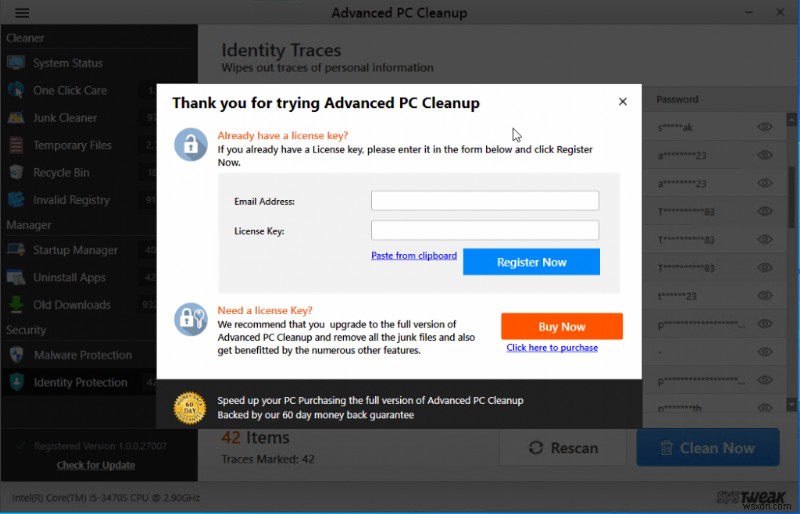 การล้างข้อมูลบนพีซีขั้นสูง – รีวิว Windows PC Cleaner