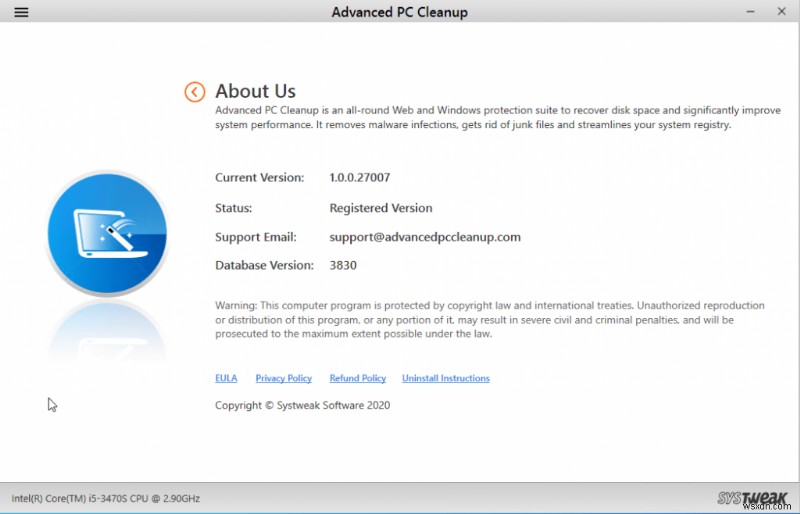 การล้างข้อมูลบนพีซีขั้นสูง – รีวิว Windows PC Cleaner