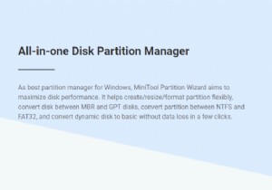 รีวิว MiniTool Partition Wizard ฟรี 12.1