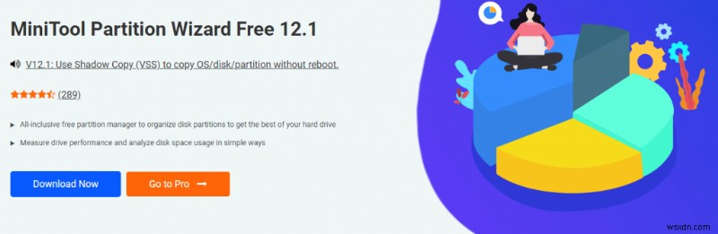 รีวิว MiniTool Partition Wizard ฟรี 12.1