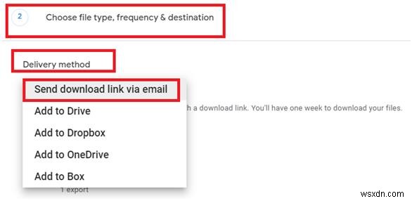 วิธีดาวน์โหลดข้อมูล Gmail MBOX โดยใช้ Google Takeout